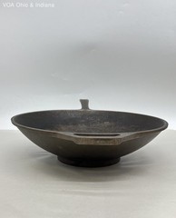 Lodge 14 Inch Cast Iron Wok with Long Handle and Assist Handle USA