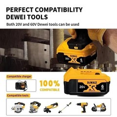 DCB206 20V Max Premium XR 6.0Ah Lithium-Ion Battery SAME DAY FREE US SHIP