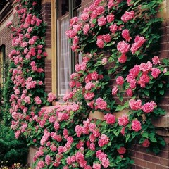 300+Mixed Climbing Rose Rosa Seeds for Planting Outdoors -Heirloom Garden red