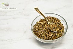 Organic Way Tulsi Rama (Holy Basil) Cut & Sifted – Kosher & USDA Certified