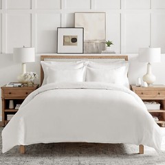 White 300 TC Sateen Duvet Set- Levtex Home