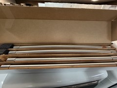 GE Café Refrigerator Stainless Steel 4 Handle Kit French Door Fridge CXQB4H4PNSS