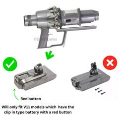 Dyson V11 Main Body Motor SV15 SV17 SV28 LCD Click-in Cyclone Genuine & Filter