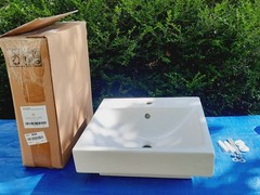 Signature Hardware Stoddert 19″ Porcelain Wall-Mounted Bathroom Sink