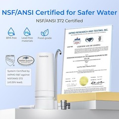 Waterdrop Countertop Water Filter, Filter Life Reminder,4000 Gallons,WD-CTF-07