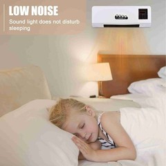 Adjustable Heater And Fan Combo 2-in-1 Dual Use Wall Mounted Home Space Heater
