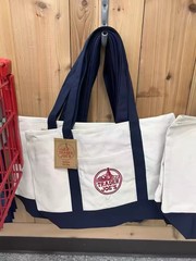 Trader Joe’s Canvas Tote Shopping Bag – LARGE CLASSIC NAVY BLUE – NEW with TAGS