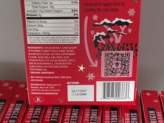 3pk YUM Beyond Good Uganda Dark Chocolate Peppermint Crunch Bar 60% Cocoa 3.5oz