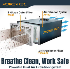 Air Filters for WEN 3410 Air Filtration System 4 Pack