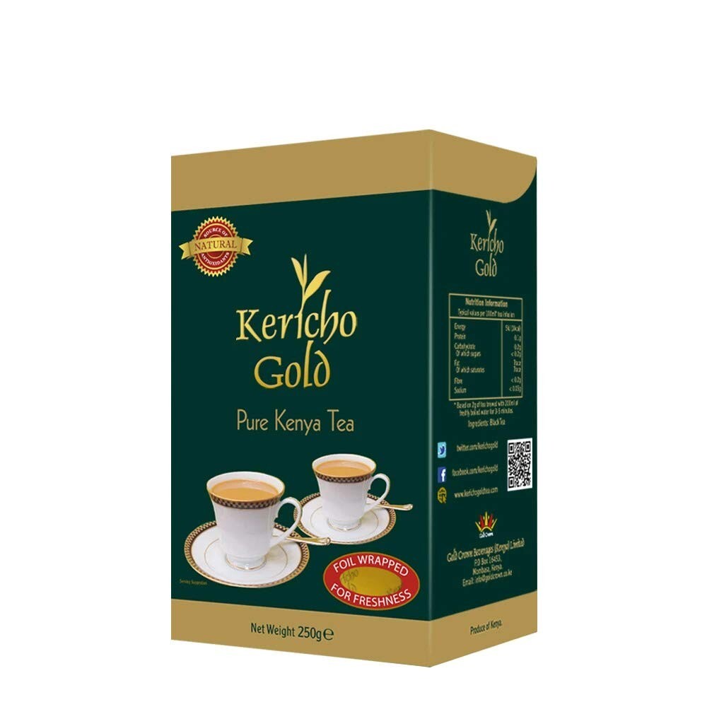 Kericho Gold Pure Kenyan Tea Loose Black Tea 500g AUTHENTIC FREE SHIPPING
