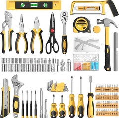 328 Piece Tool Kit for Home,Hand Repair Tool Set,Toolbox Storage Case