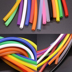 Food Grade High Temp Silicone Tube Flexible Rubber Pipe Various Colors & Sizes