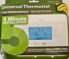 New Home Comfort 44378 Digital 7 Day Programmable Thermostat- Free Shipping