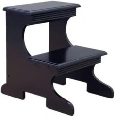 Bedside Stairs For High Beds Adults Two Step Stool Foot Bed Steps Ladder Wood