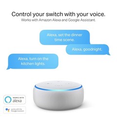 Smart 3-Way Wi-Fi Light Switch, Alexa & Google Home Compatible, Certified