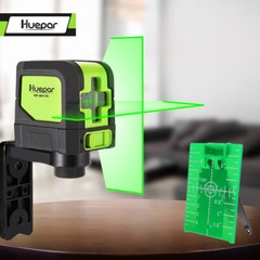 Huepar Green Laser Level DIY Cross Line Laser Self Leveling 9011G Bright Green