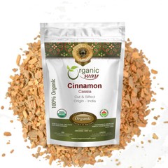 Organic Way Cinnamon Cassia Cut & Sifted – Organic, Kosher & USDA Certified