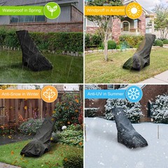 Universal Waterproof Push Lawn Mower Cover 420D Heavy Duty Outdoor UV Protector