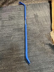 Vaughan Wrecking Bar 57336, 36-In High Carbon Steel Blue Rust Resistant Finish