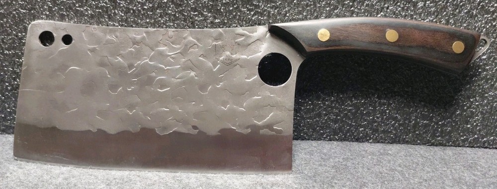 XYJ New 7.5 Inch Butcher Chef Slicing Nakiri High Carbon Steel VERY Sharp Knife