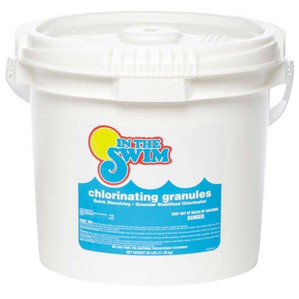 In The Swim Granular Pool Chlorine – Di-Chlor Pool Shock – 5 Pounds