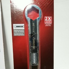 Husky Adjustable Socket Wrench-Total Replaces 44 SAE Or Metric/Sockets Lot of 2