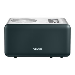 VEVOR 1.5 QT Automatic Ice Cream Maker with Built-in Compressor No Pre-freezing