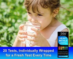Heavy Metals Water Test Kit – Drinking Water Test Strips with eBook – Quick a…