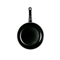 Smart Home 12-inch Non-Stick Red Fry Pan