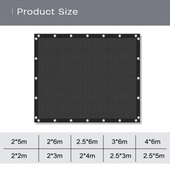 90% UV Resistant Shade Cloth Anti-Aging Sun Sunblock Plant Garden Tarp Net Mesh
