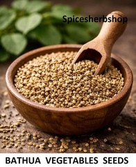 Bathua Seed for Planting | Chenopodium Seeds | Lamb’s Quarters | Winter Leafy Ve