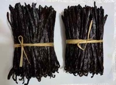Fresh Organic Vanilla Beans Grade A 5′- 8′ – Bulk Vanilla Pods and Vanilla Cuts.