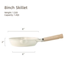 Carote Nonstick Frying Pan 8″ Skillet With Induction