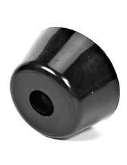 5/8” x 3/8” D X H Rubber Bumper w Recessed Steel Washer Rubber Feet 8 Per Pack