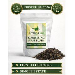 Darjeeling First Flush Tea 2026 Fresh Herbal Loose Leaf Blend 500g
