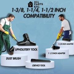 Dust Crevice Upholstery Attachment Tool for All Upright & Canister Miele Vacuum