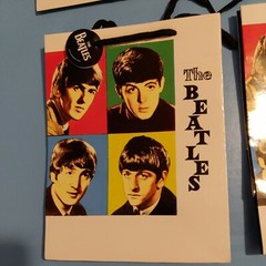 Lot of 4x The Beatles 7 x 9 inches Early Years Official Licensed New Gift Bag
