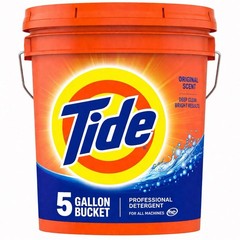 $65Tide Laundry Detergent Liquid Bucket 5 Gallons Fresh Scent Free Shipping