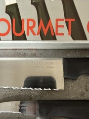 Vtg Ginsu 2000 10 Piece Gourmet Cutlery Knife Set As Seen On TV Open Box