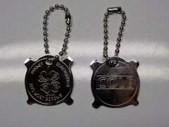 2ct 4-Way COLE Keychain Screwdriver Pocket Tools (4 way four way 4-in-1, 4 in 1)