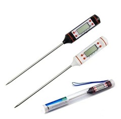 Instant Read Digital Meat Thermometer BBQ Grill Smoker For Kitchen Food Cooking