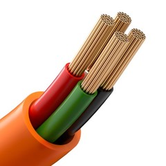 50 ft Dryer Extension Cord 4-Prong NEMA 14-30P to 14-30R Dryer Cord 30A