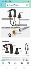 Paalos Wide-spread Bathtub Faucet Oil Rubbed Bronze