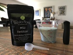 MSU Orchid Fertilizer set 13-3-15 Greencare Plant Food with Scoop 0.5 lb