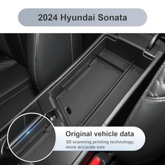 for 2024 2025 2026 Hyundai Sonata Center Console 2024-2026 Sonata Black