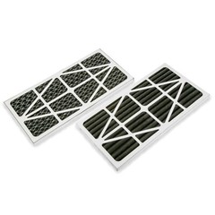5-Micron Activated Carbon Outer Air Filter for Allergen/Odor Removal, Two Pack