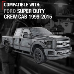 Exterior Door Handle, Passenger Side for Ford F-250 F-350 F-450 F-550 Super D…