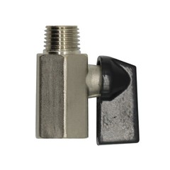 1-50PCS Air Compressor Mini Brass Ball Valve 1/8″ 1/4″ 3/8″ 1/2″NPT Male/Female