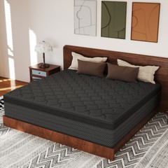 12″ 14″ Gel Memory Foam Mattress Hybrid Spring Twin Full Queen King Bed In A Box