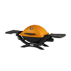 Weber Q1200 Liquid Propane Grill (Orange)